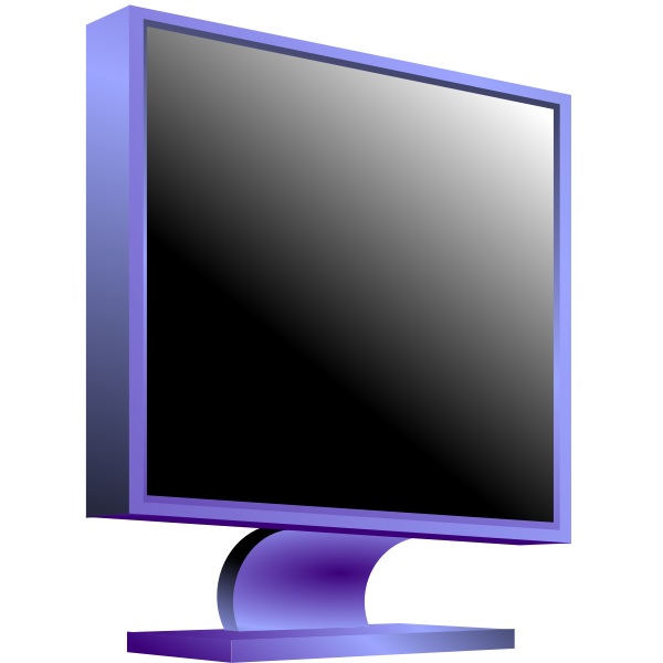 SVG monitor LED monitorius