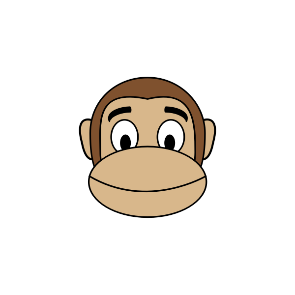 SVG Monkey emoji
