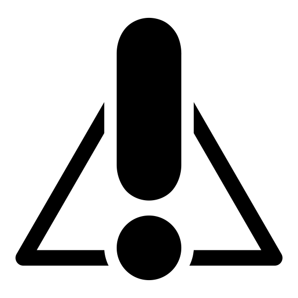 SVG Mono exclamation