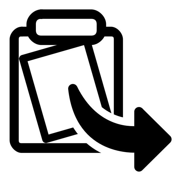 SVG Monochrome arrow vector icon