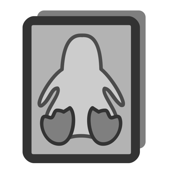 SVG Monochrome icon card