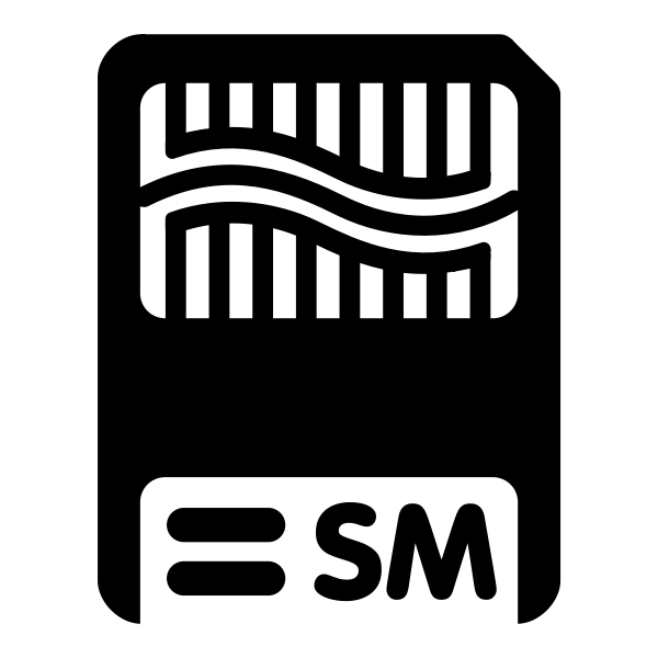 SVG Monochrome SM icon