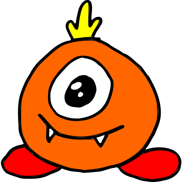 SVG monster 04