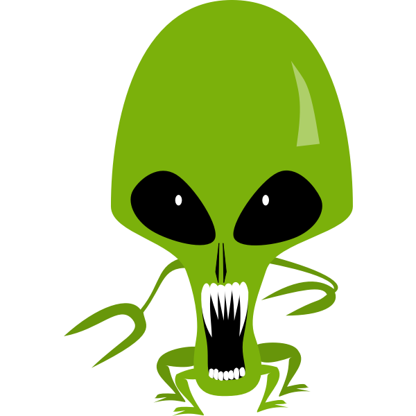 SVG Monster alien