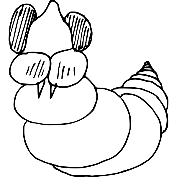 SVG Monster wurm