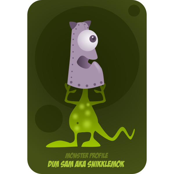 SVG monster04