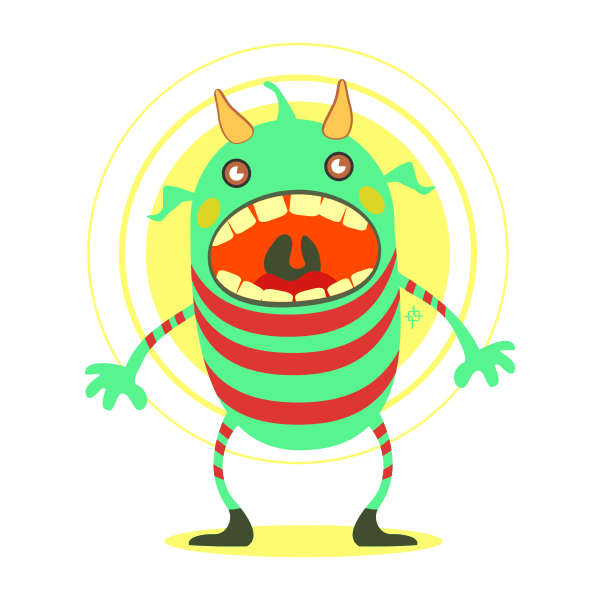 SVG Monsterish bug