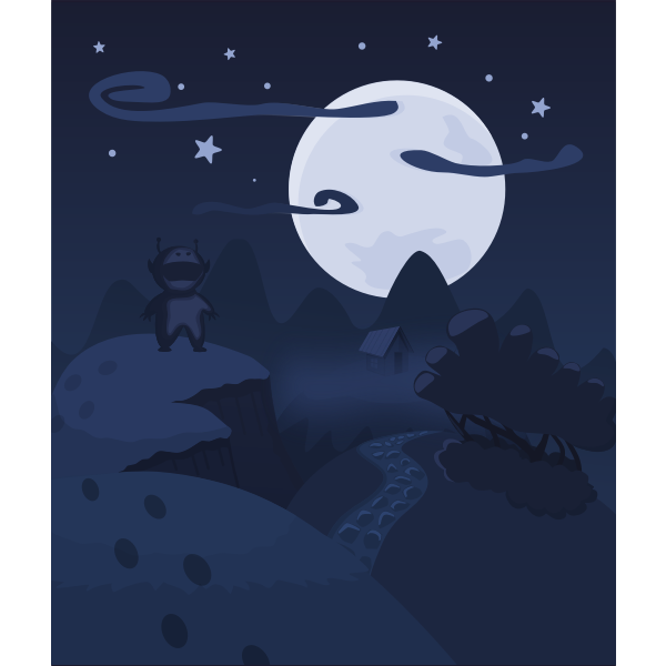 SVG Monsters special night