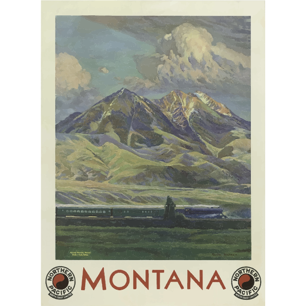 SVG Montana nature