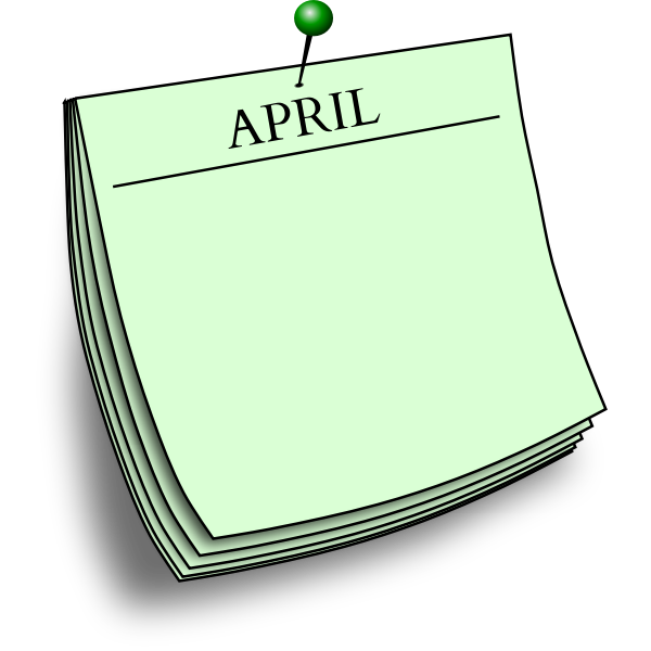 SVG Monthly note - April