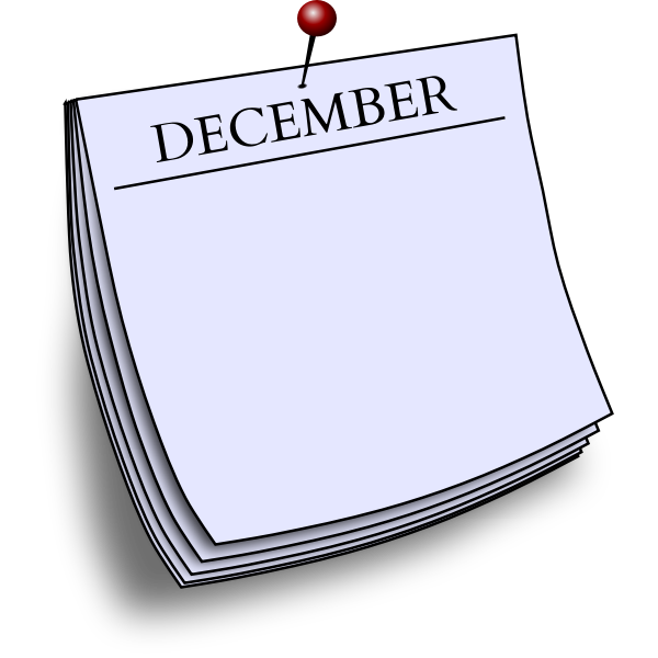SVG Monthly note - December