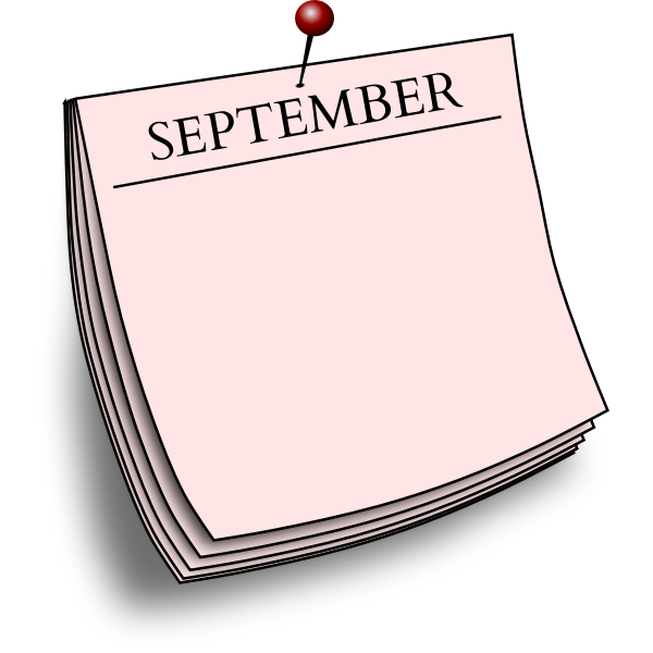 SVG Monthly note - September