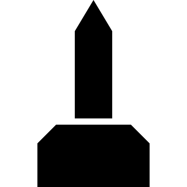 SVG Monument silhouette
