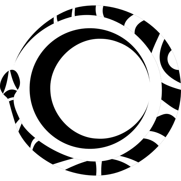 SVG Moon tattoo