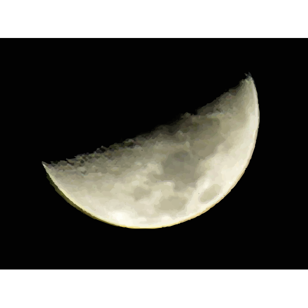 SVG Moon vector image