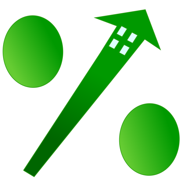 SVG Mortgage rate vector graphics