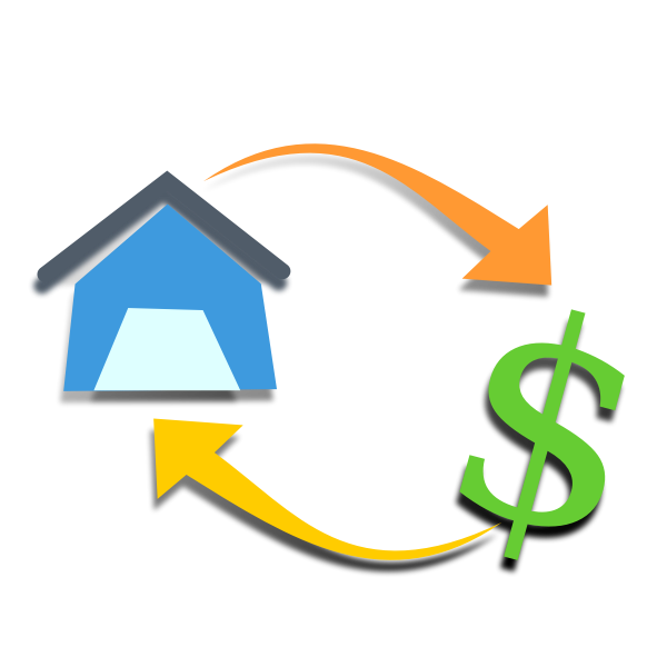 SVG Mortgage vector illustration
