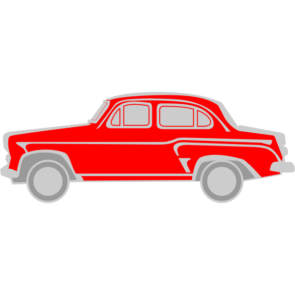 SVG Moskvitch 407 vector image