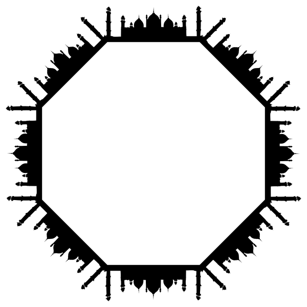 SVG Mosque silhouettes