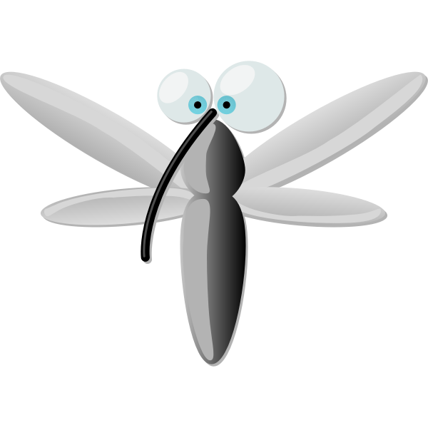 SVG Mosquito vector image