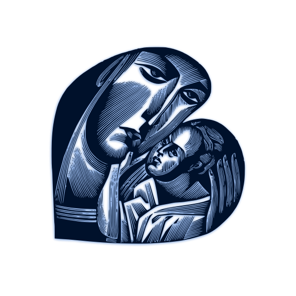 SVG Mother and baby
