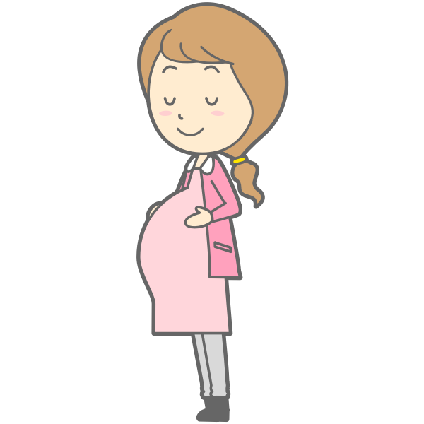 SVG Mother to be vector image