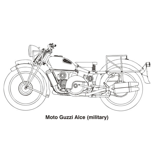SVG MOTOGUZZI ALCE 1939