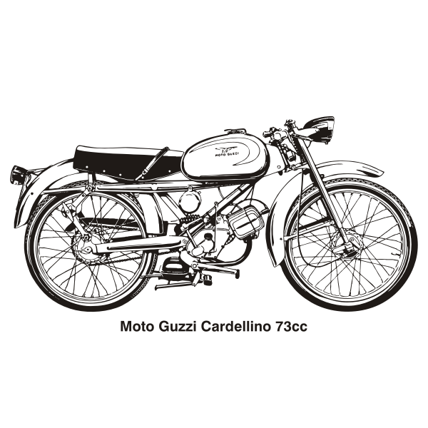 SVG MOTOGUZZI CARDELLINO 73 1959