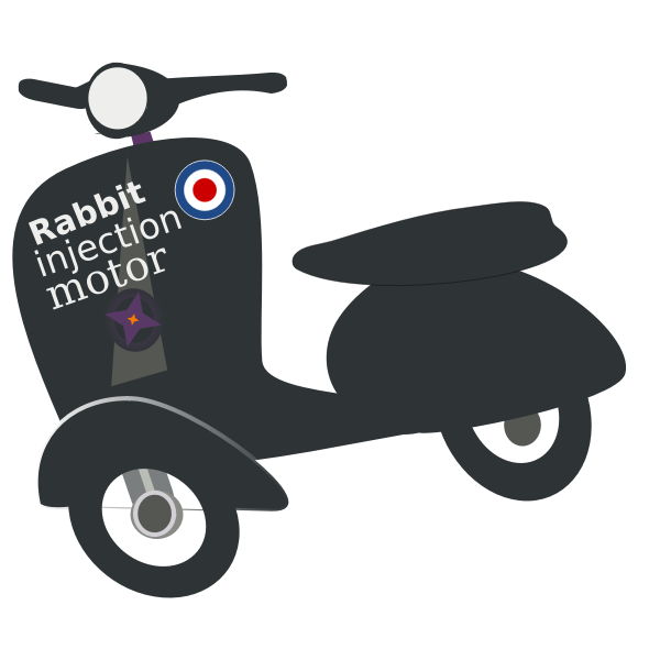 SVG Motor scooter made in France