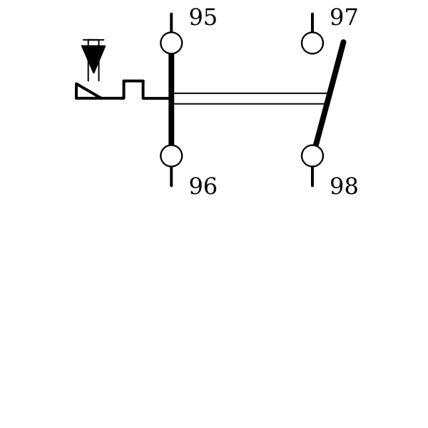 SVG Motor thermal protector auxialiary contacts