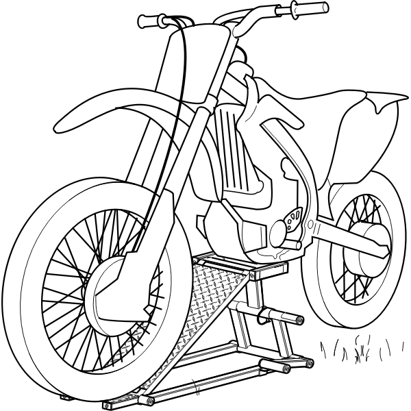SVG Motorcycle Lift