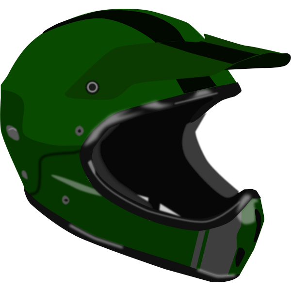 SVG Motorcycle racing helmet vector clip art