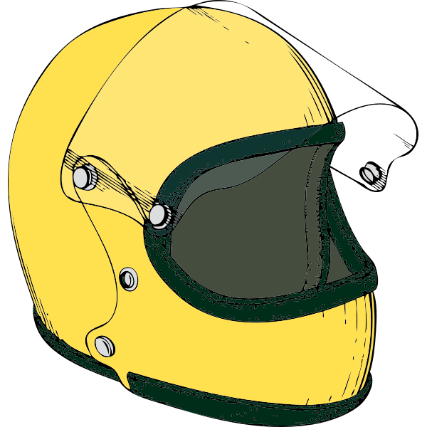 SVG Motorcycle racing helmet vector icon