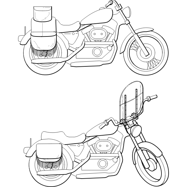SVG Motorcycle Windshield