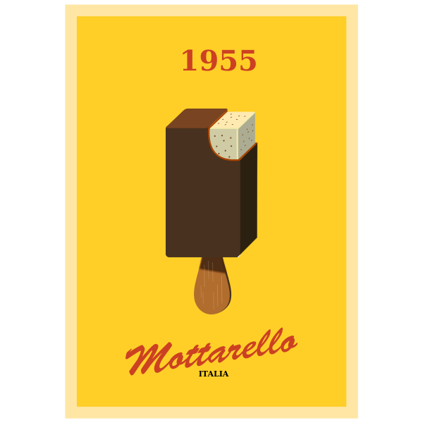 SVG Mottarello ice-cream