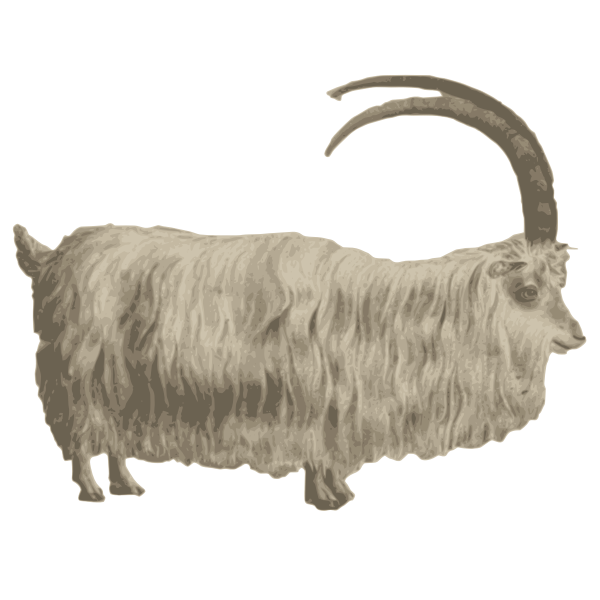 SVG Mountain goat image