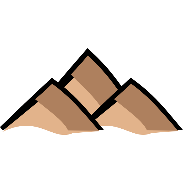 SVG Mountain map