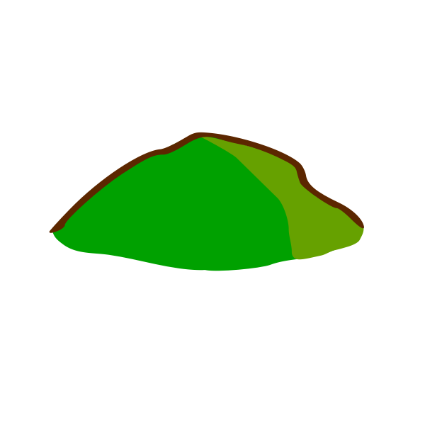 SVG Mountain map element vector graphics