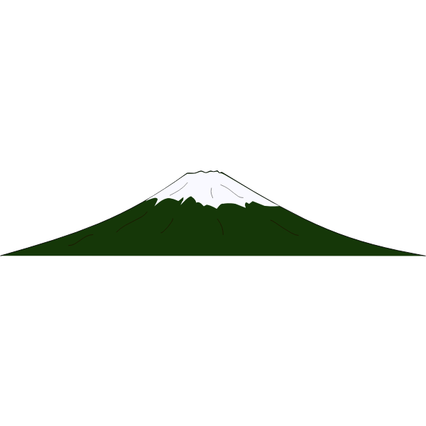 SVG Mountain peak