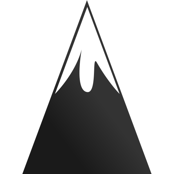 SVG Mountain top