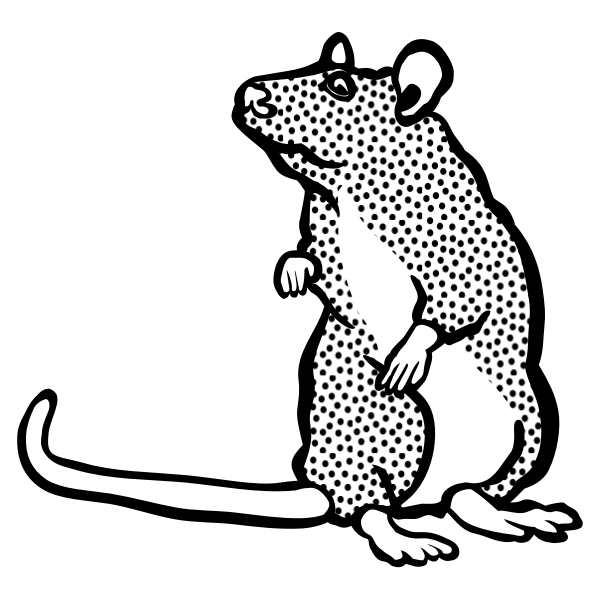 SVG mouse2 - lineart