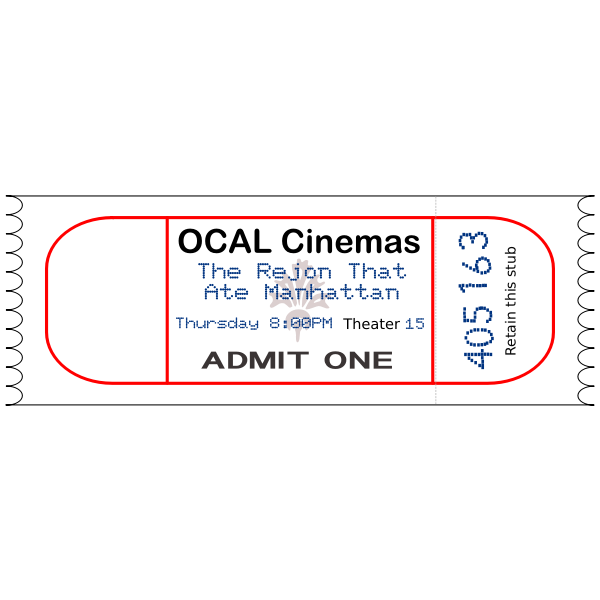 SVG Movie Ticket re-remix
