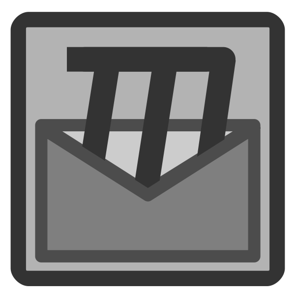 SVG Mozilla mail icon
