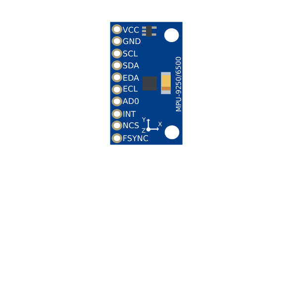 SVG MPU 9250 9 AXIS GYRO ACCELEROMETER MAGNETOMETER