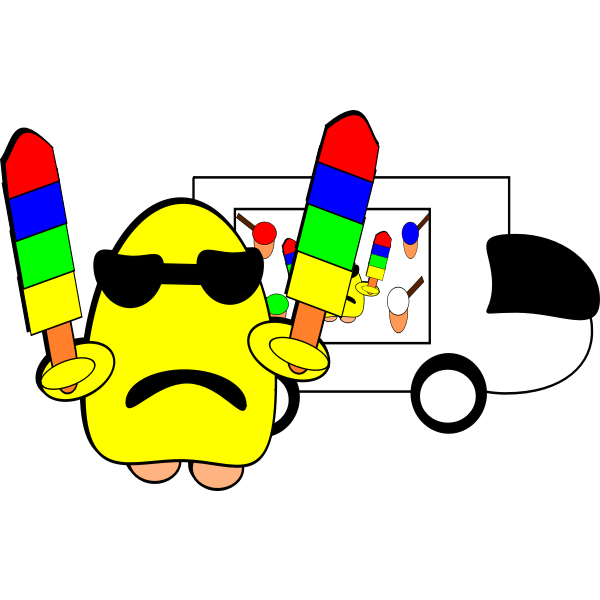 SVG mr icecream