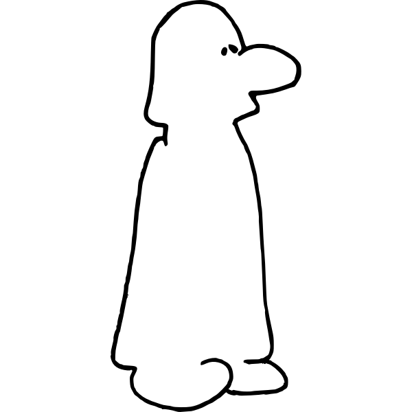 SVG Mr Neutral vector clip art