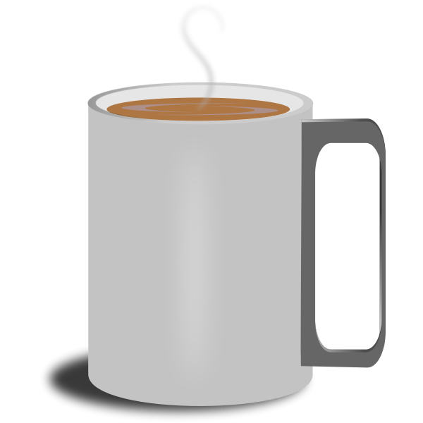 SVG Mug with coffee