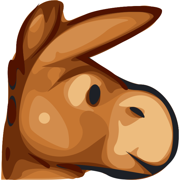 SVG Mule vector illustration