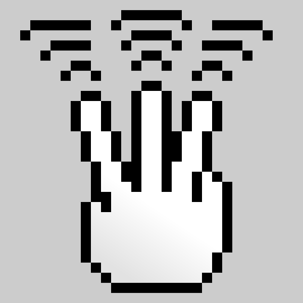 SVG Multi-touch cursor