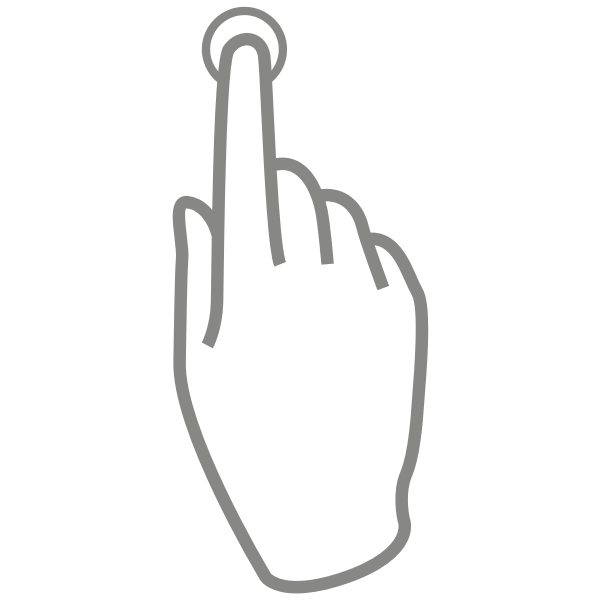 SVG Multi touch tap